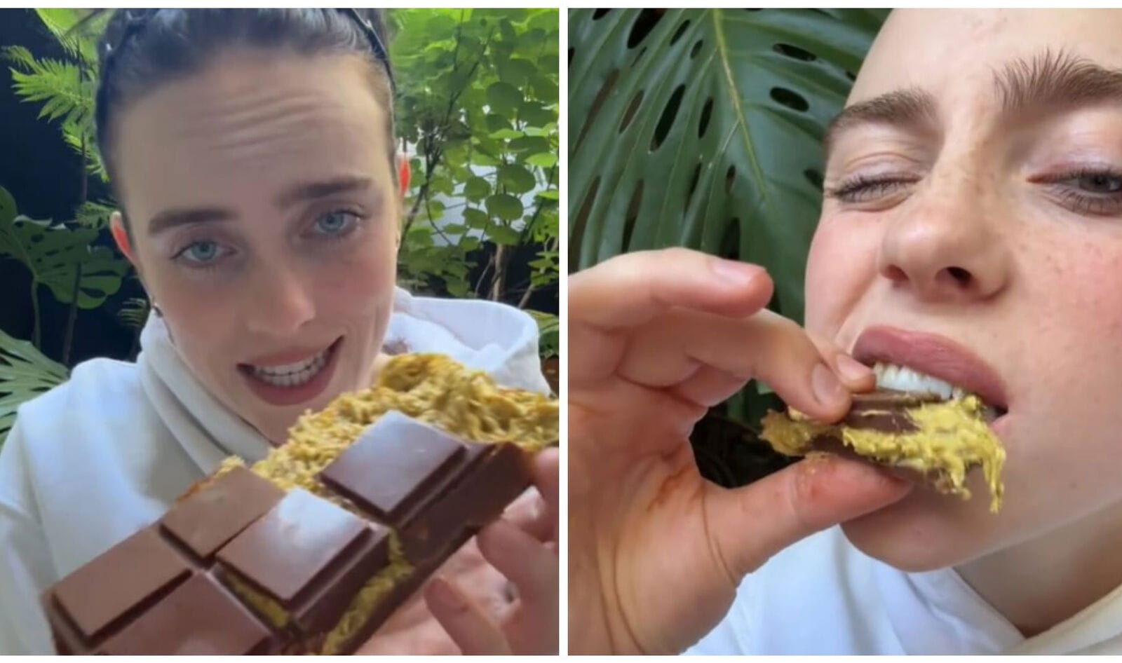 Billie Eilish Just Made the Messiest Vegan Dubai Chocolate, But We're Totally Hooked
